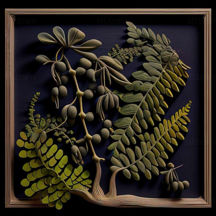 3D model Gymnothorax moringa (STL)